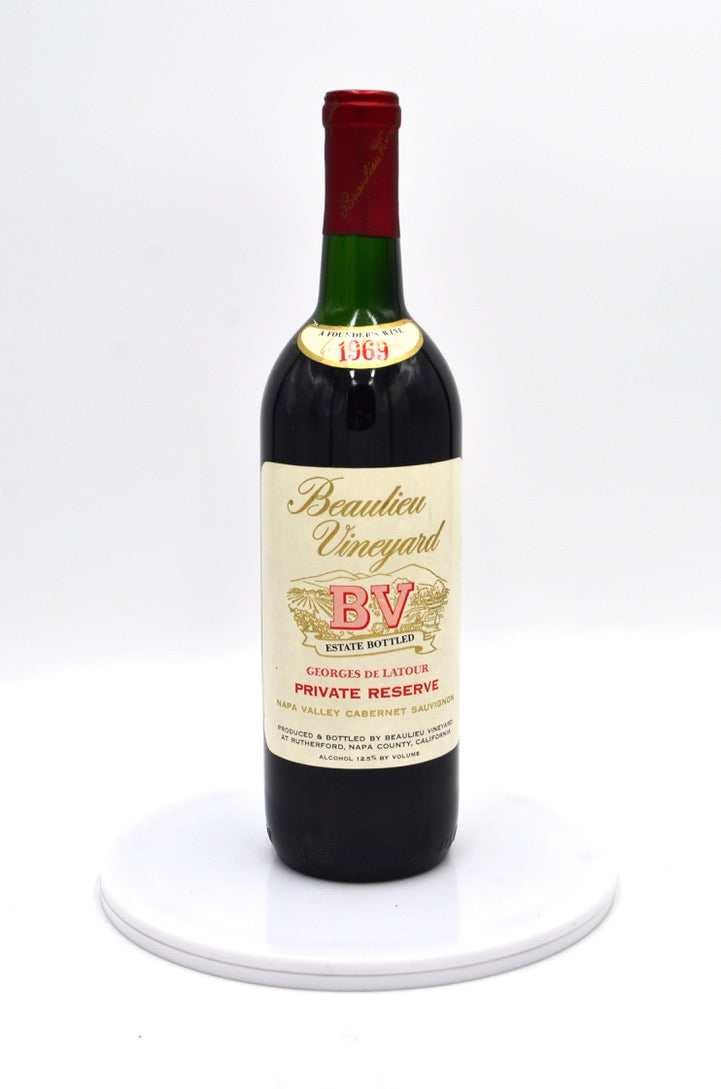 1969 Beaulieu Vineyard Georges de Latour Private Reserve Cabernet Sauvignon, Napa Valley