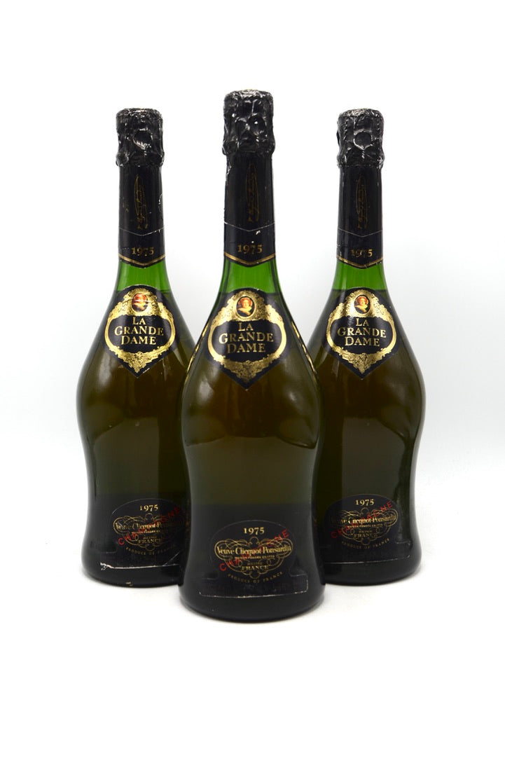 1975 Veuve Clicquot La Grande Dame Brut Champagne