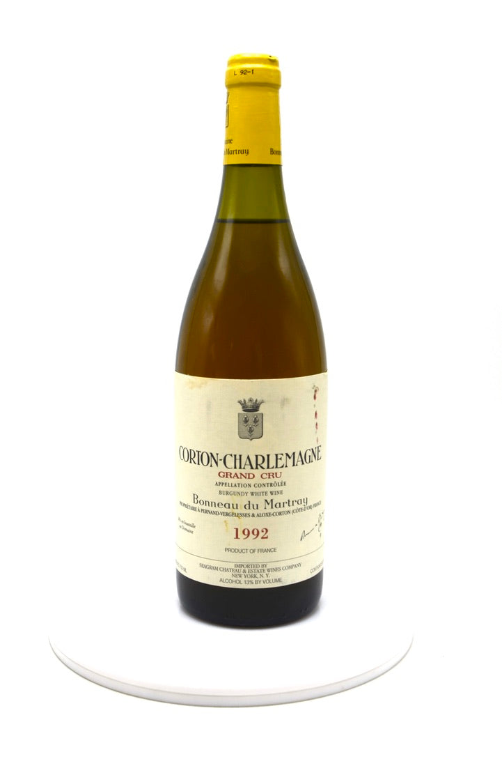 1992 Domaine Bonneau du Martray Corton-Charlemagne, Grand Cru
