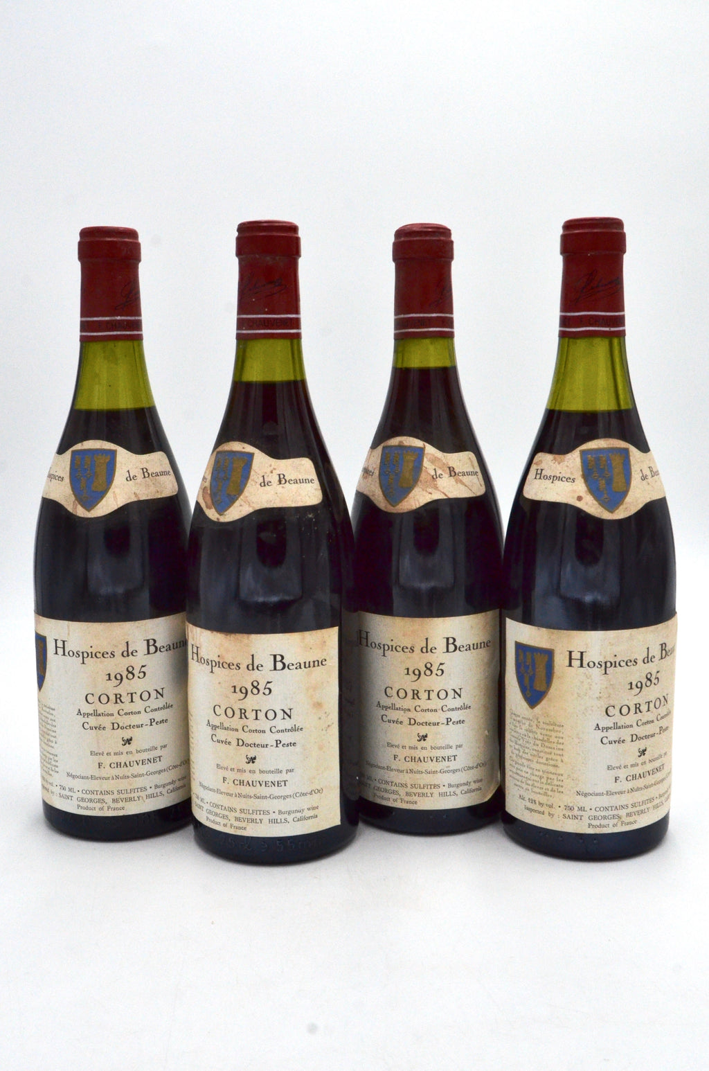 1985 Francoise Chauvenet Hospices de Beaune, Corton, Cuvée Docteur Peste, Grand Cru