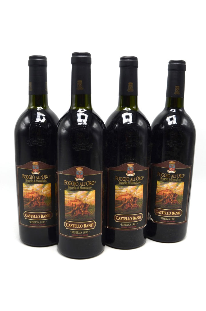 1993 Castello Banfi Brunello di Montalcino, Poggio all'Oro Riserva