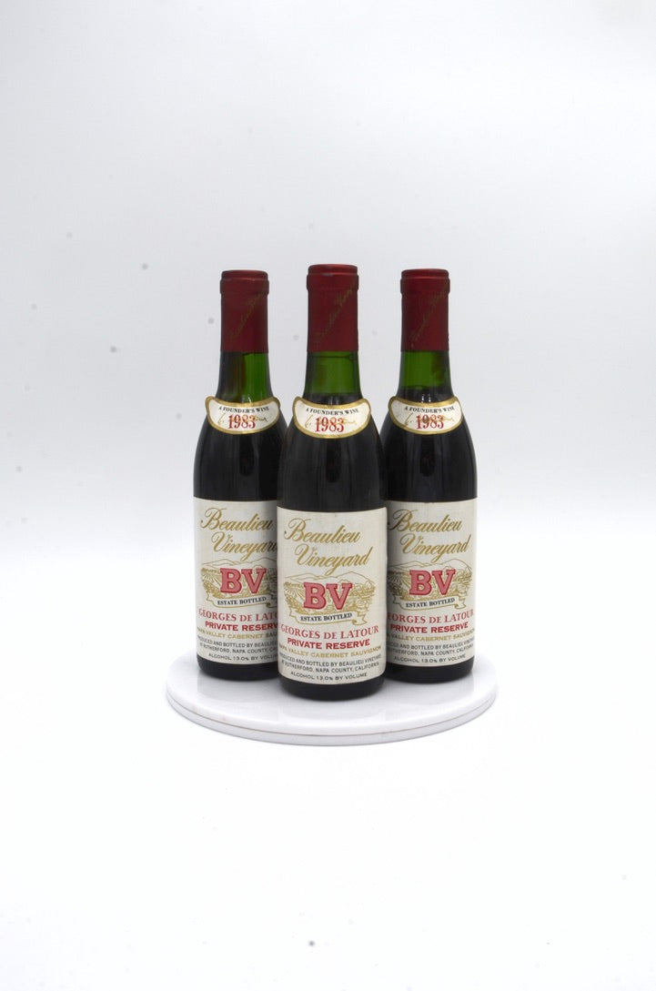 1983 Beaulieu Vineyard Georges de Latour Private Reserve Cabernet Sauvignon, Napa Valley (half-bottle)