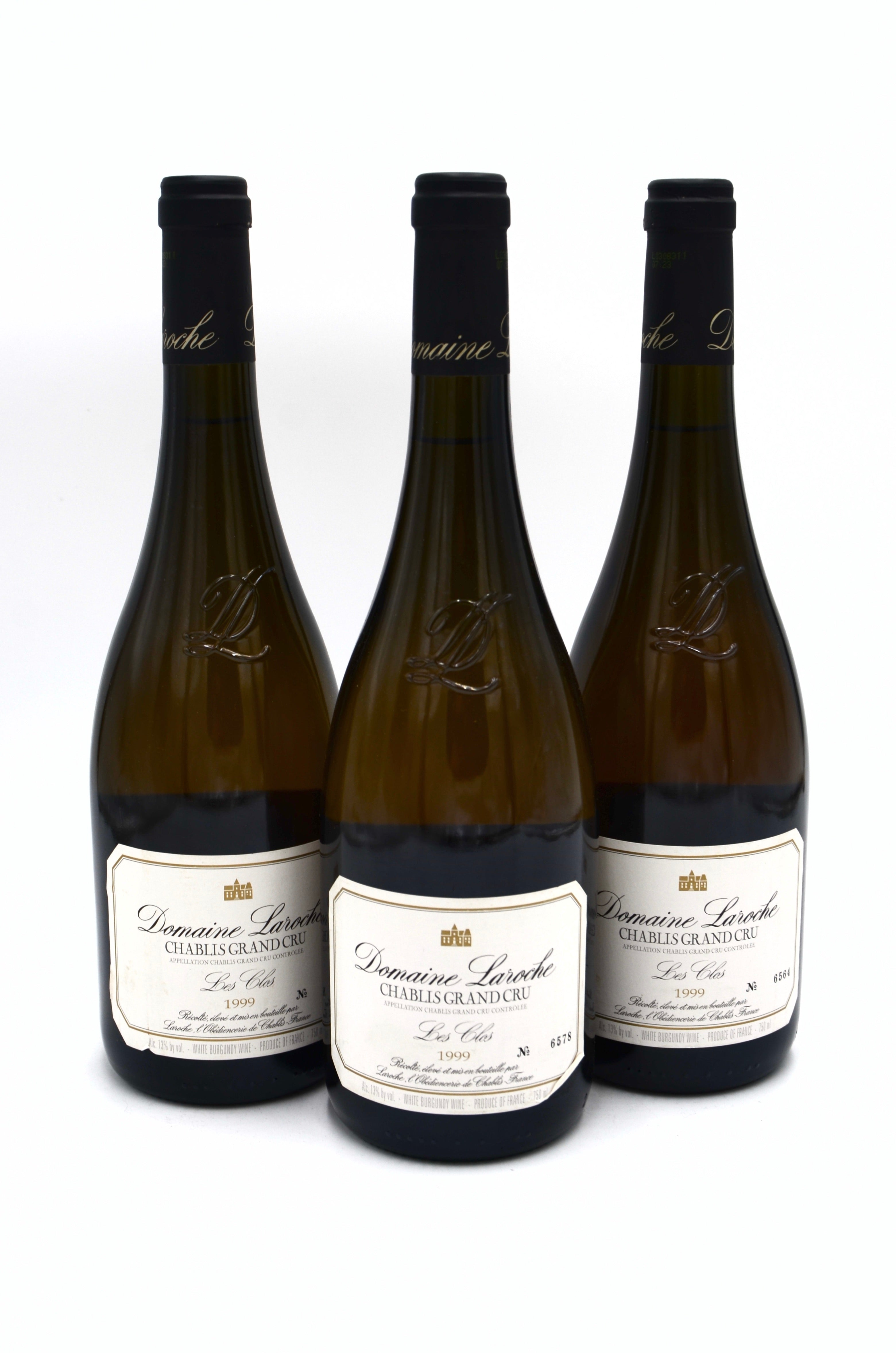 1999 Domaine Laroche Chablis, Les Clos, Grand Cru