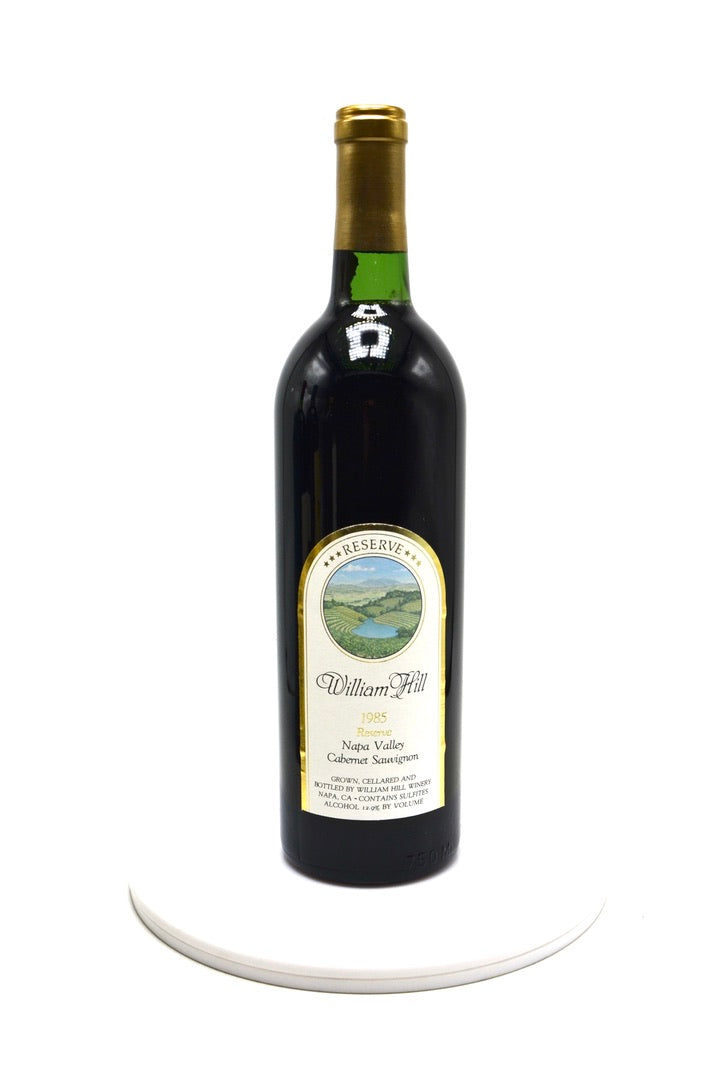 1985 William Hill Reserve Cabernet Sauvignon, Napa Valley