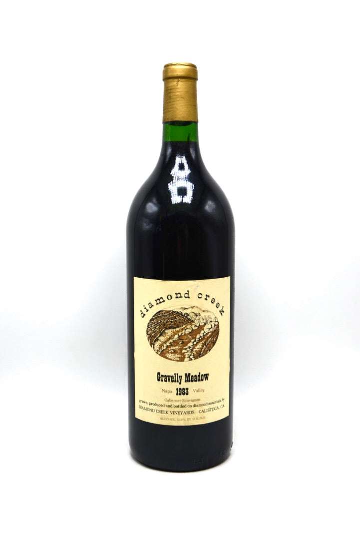 1983 Diamond Creek Cabernet Sauvignon, Gravelly Meadow, Napa Valley (magnum)
