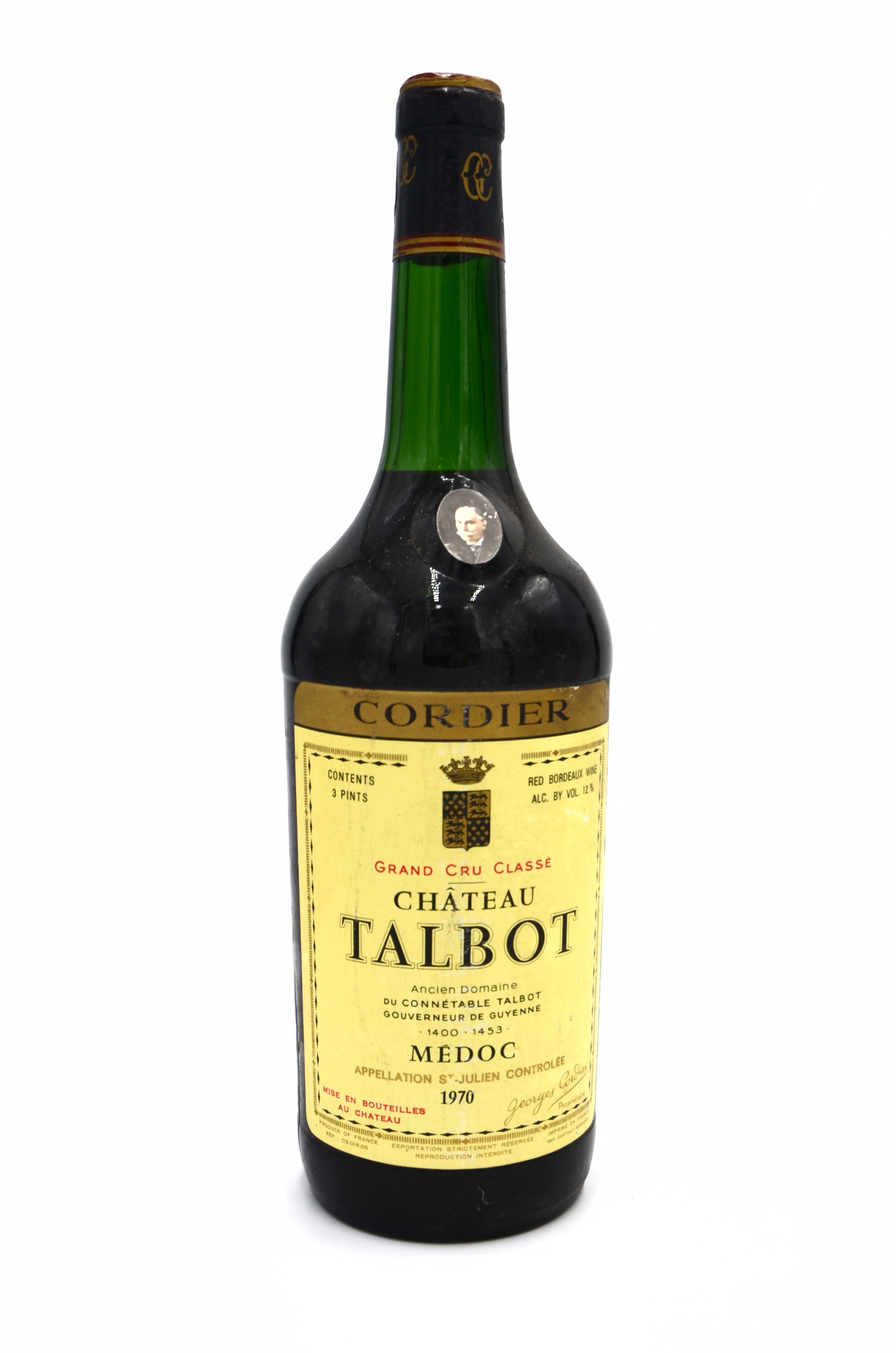 1970 Château Talbot, St. Julien (magnum)
