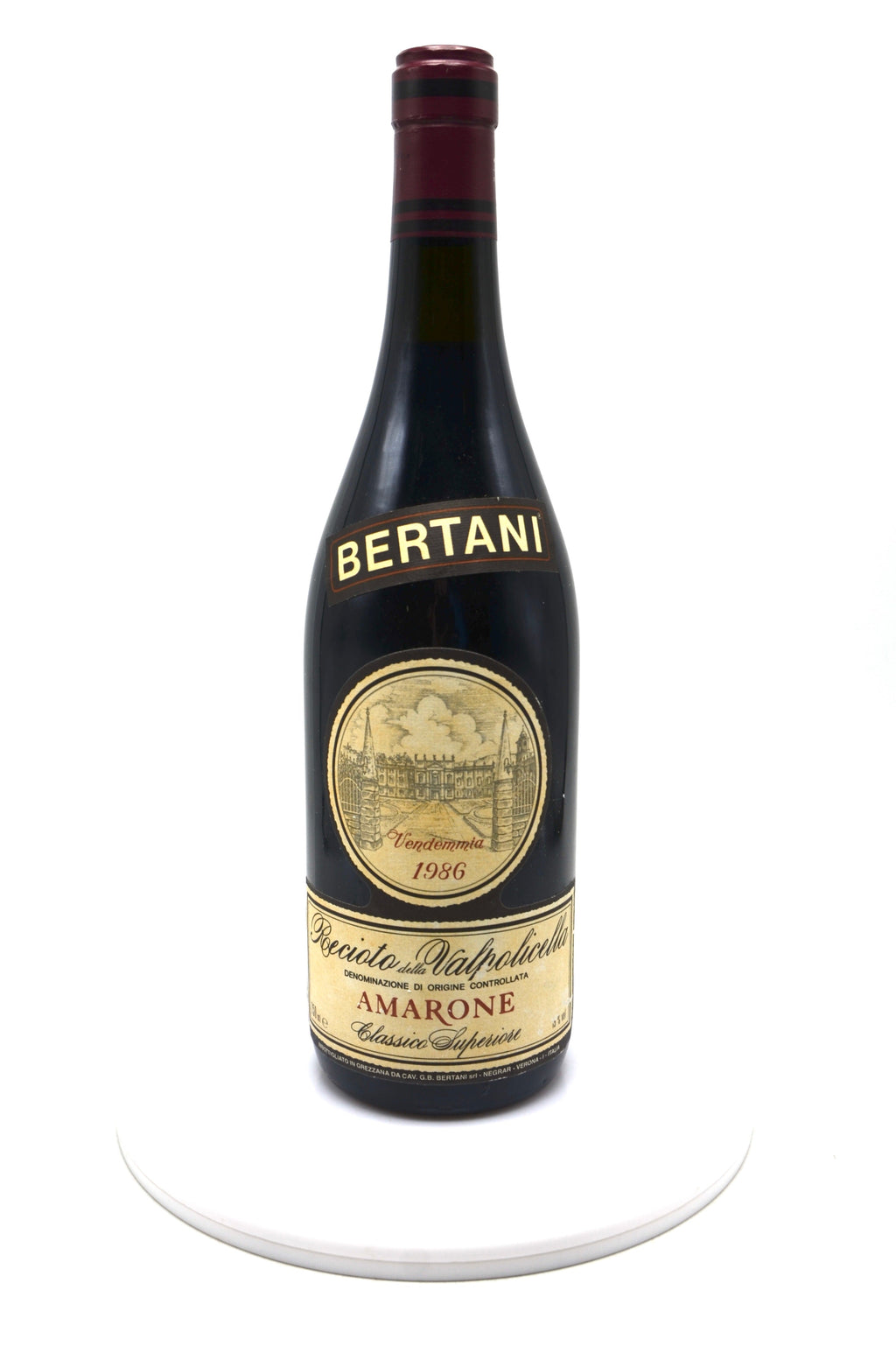1986 Bertani Amarone della Valpolicella Classico Superiore