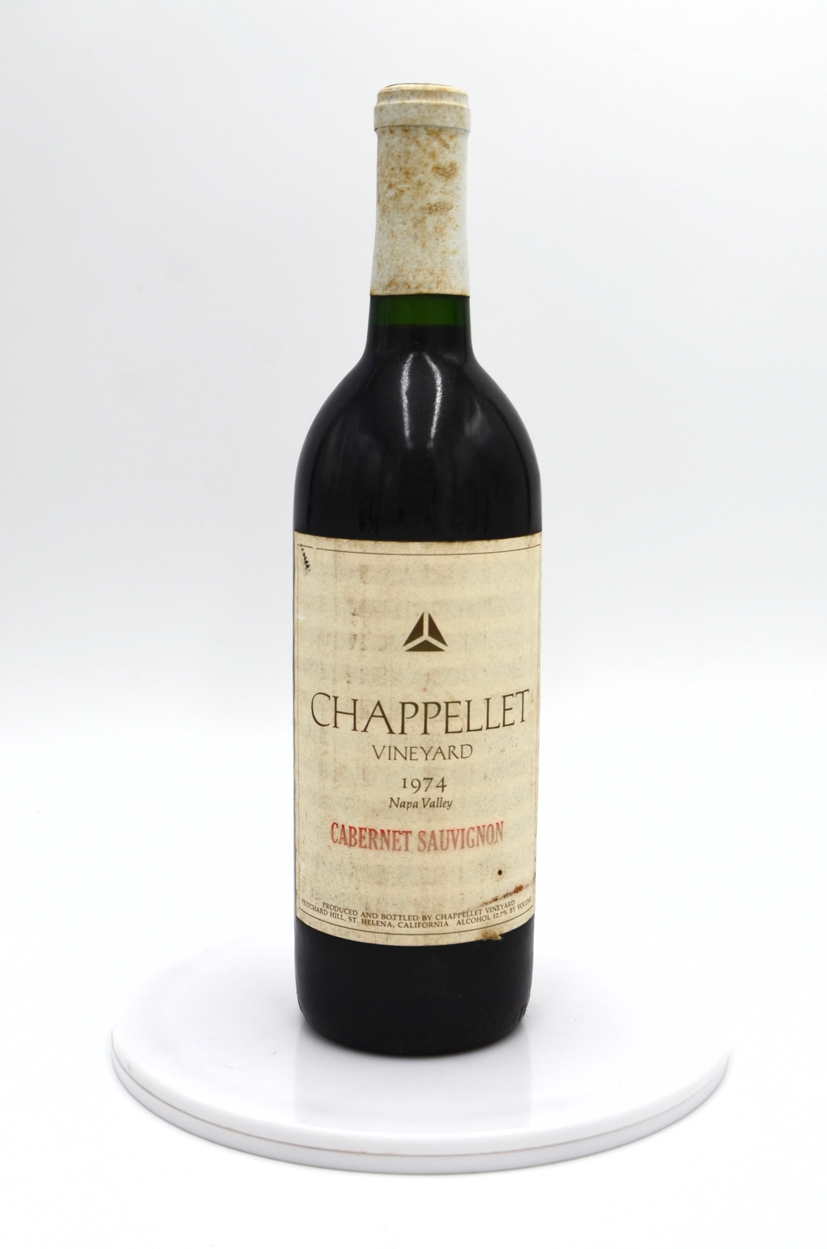 1974 Chappellet Cabernet Sauvignon, Napa Valley