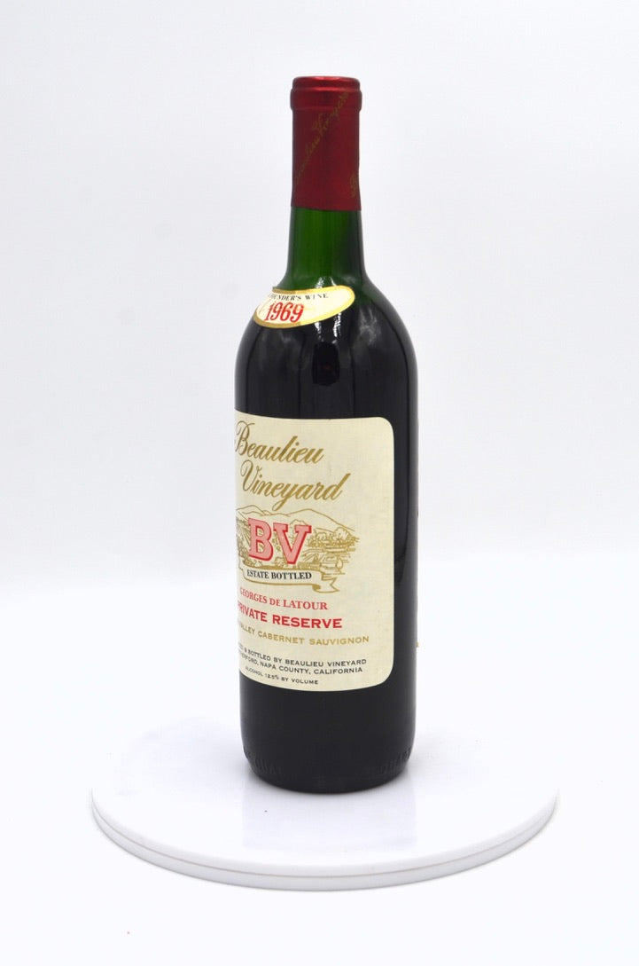 1969 Beaulieu Vineyard Georges de Latour Private Reserve Cabernet Sauvignon, Napa Valley