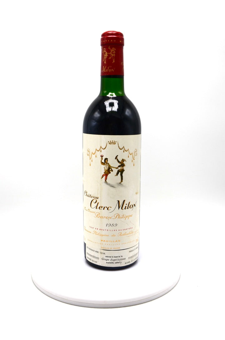 1989 Château Clerc Milon, Pauillac