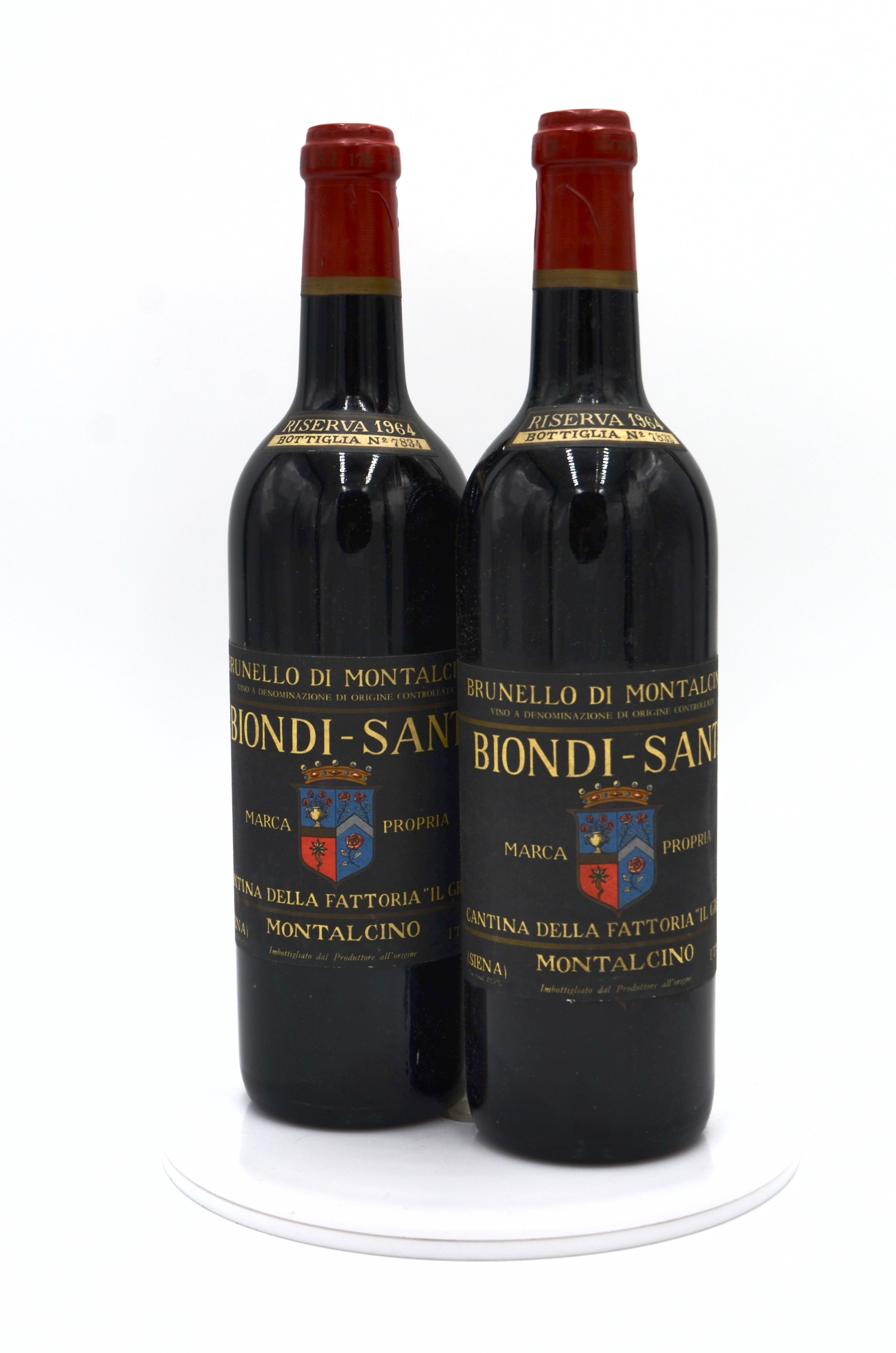 1964 Biondi Santi Brunello di Montalcino Riserva, Il Greppo