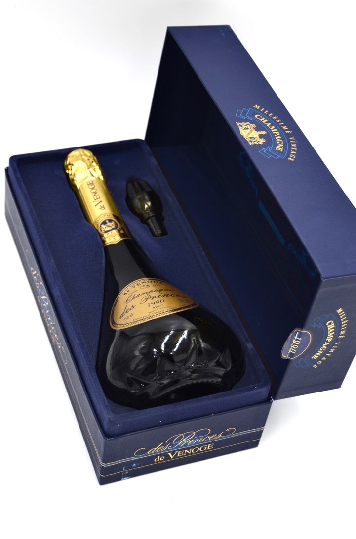 1990 Champagne de Venoge Cuvee Grand Vin des Princes Vintage Brut Champagne