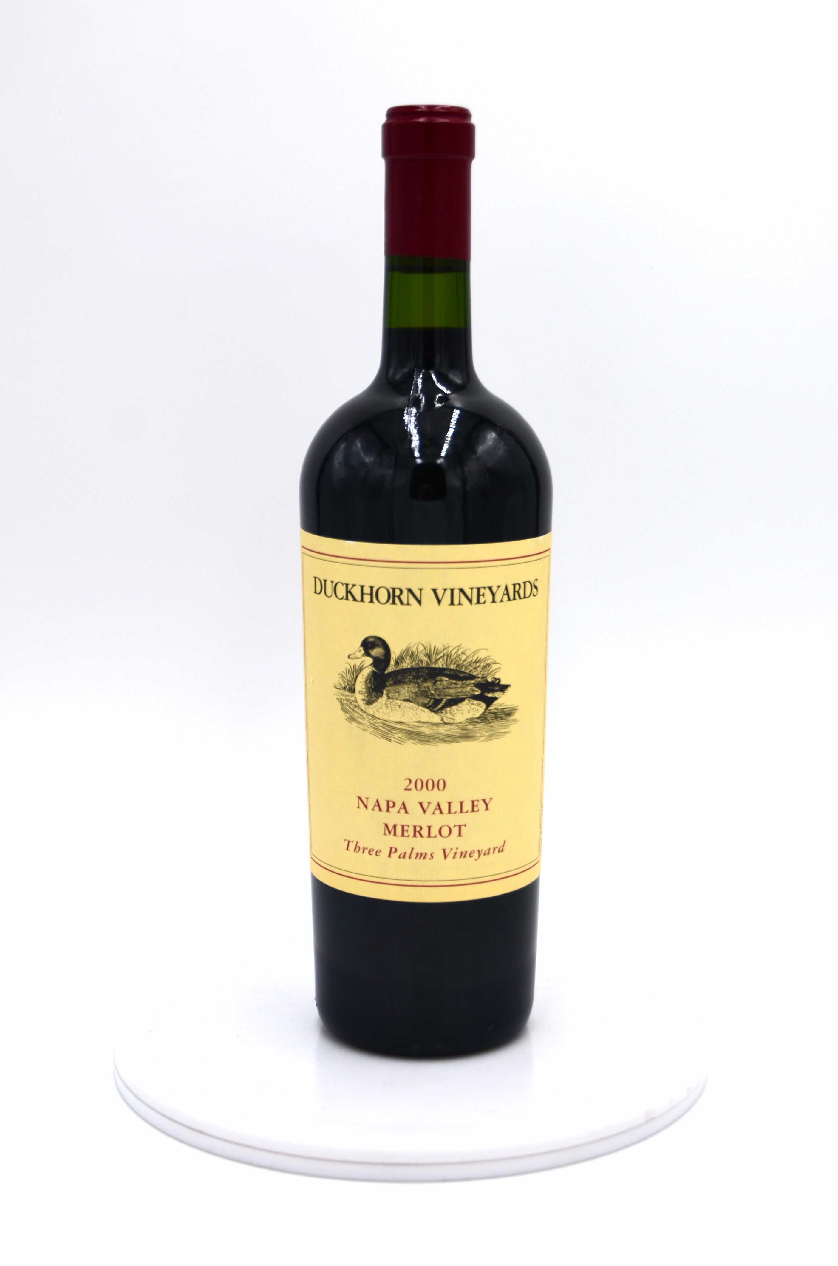 2000 Duckhorn Vineyards Merlot, Three Palms Vineyard, Napa Valley
