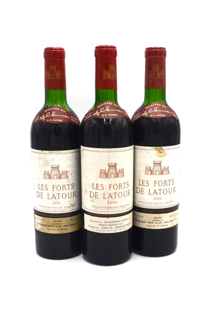 1970 Les Forts de Latour, Pauillac [Ch. Latour's 2nd]