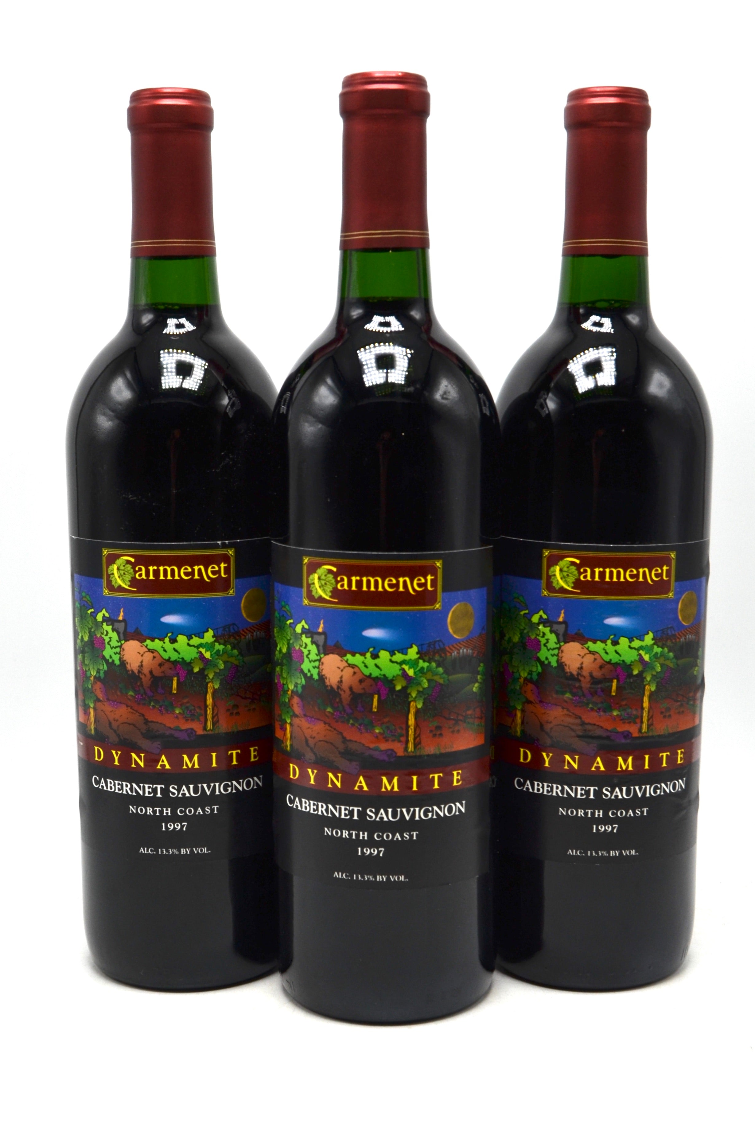 1997 Carmenet Cabernet Sauvignon, Dynamite, North Coast, Sonoma