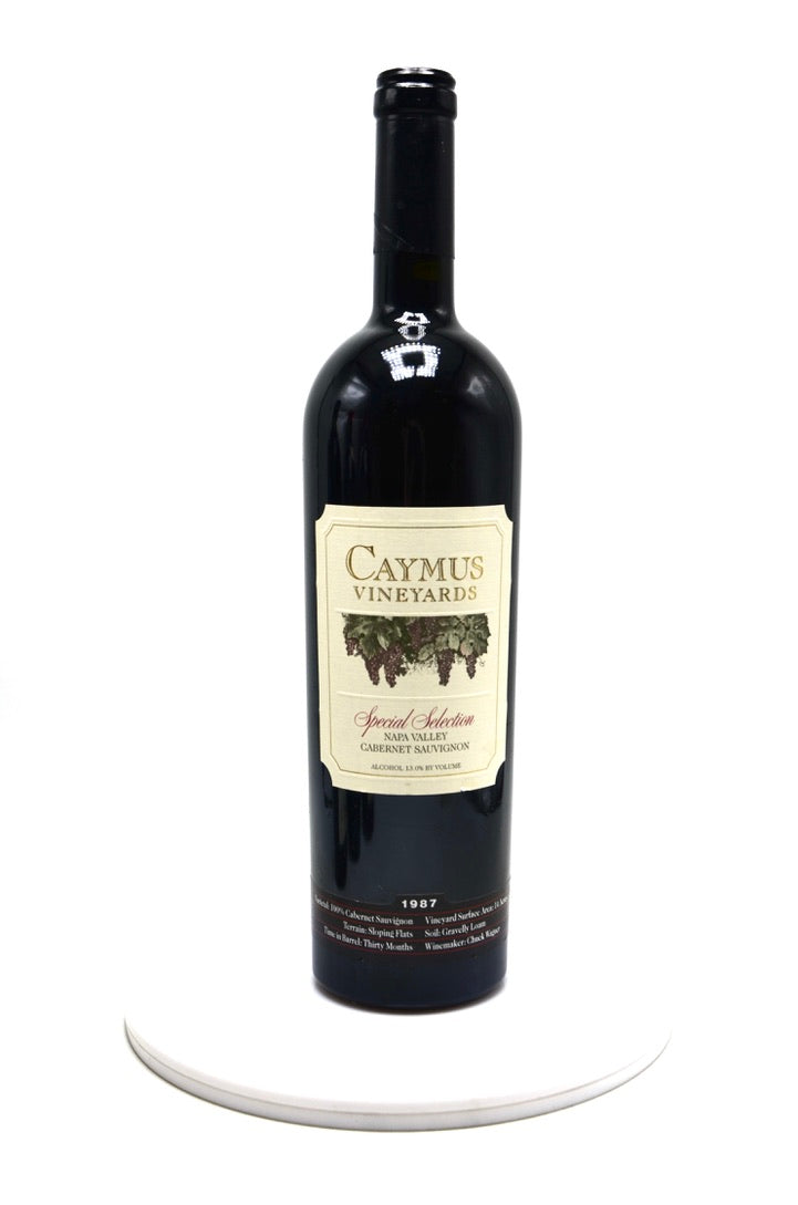 1987 Caymus Cabernet Sauvignon, Special Selection, Rutherford, Napa Valley
