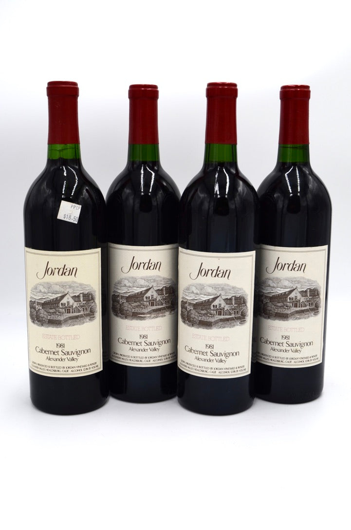 1981 Jordan Cabernet Sauvignon, Alexander Valley