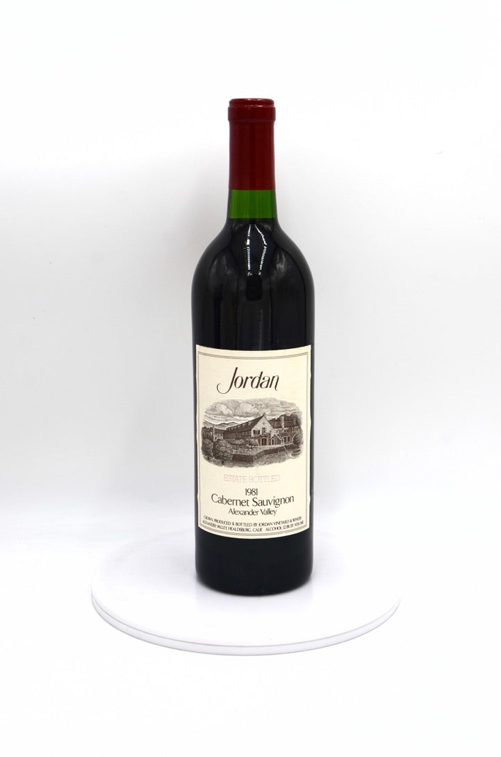 1981 Jordan Cabernet Sauvignon, Alexander Valley