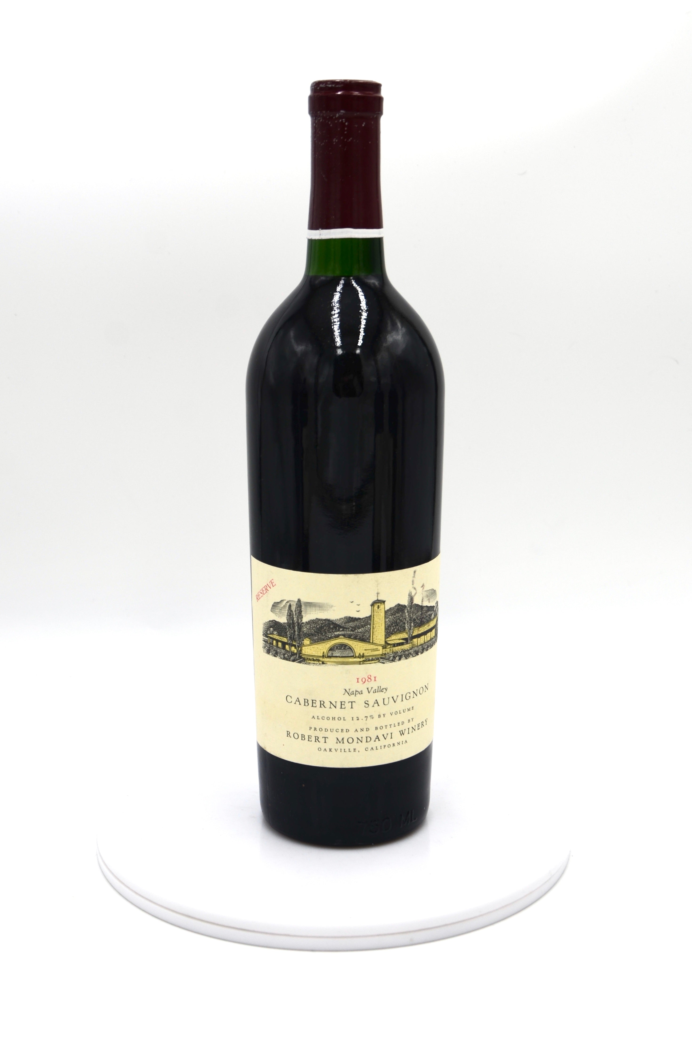 1981 Robert Mondavi Reserve Cabernet Sauvignon, Napa Valley