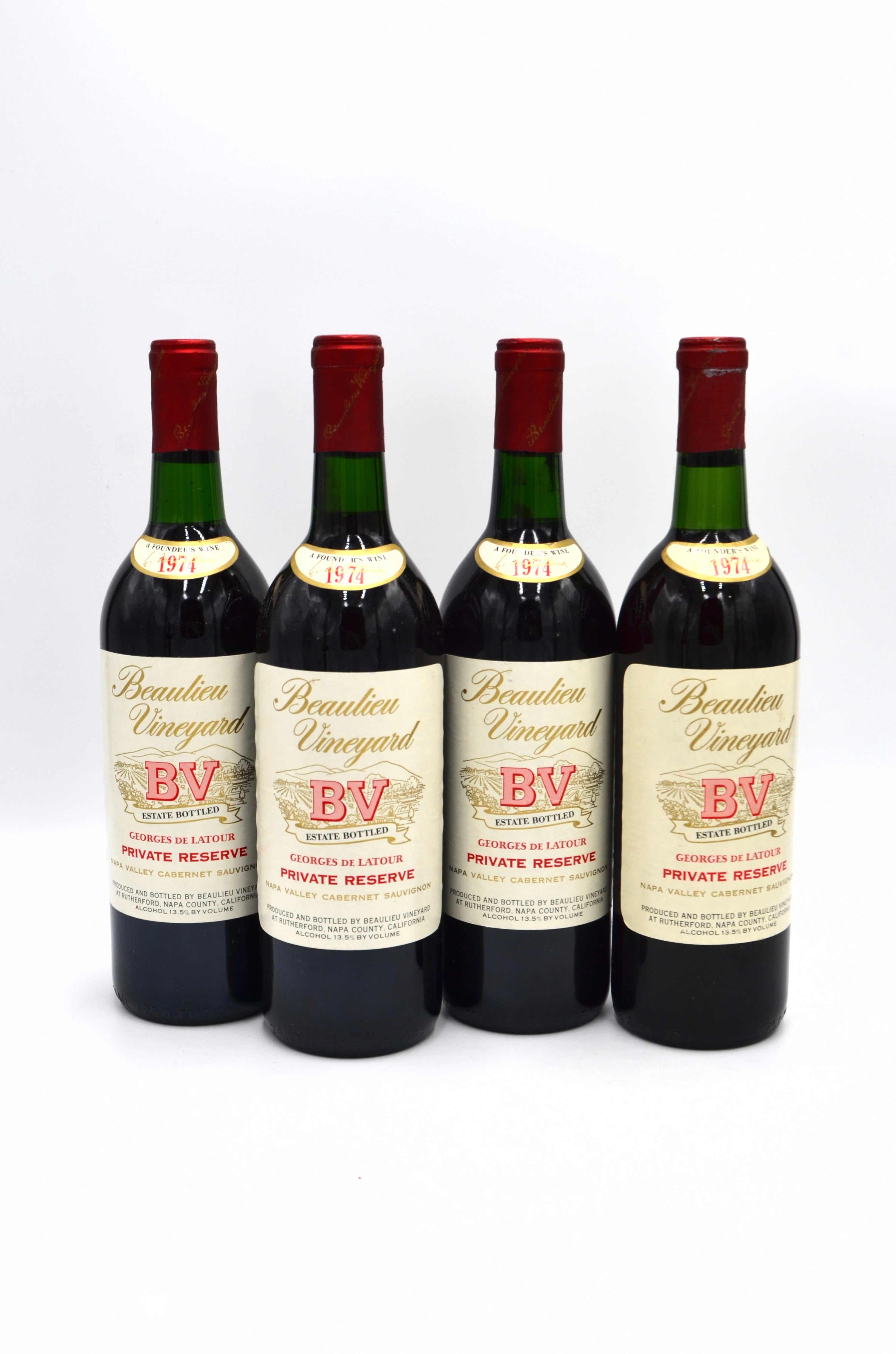 1974 Beaulieu Vineyard Georges de Latour Private Reserve Cabernet Sauvignon, Napa Valley