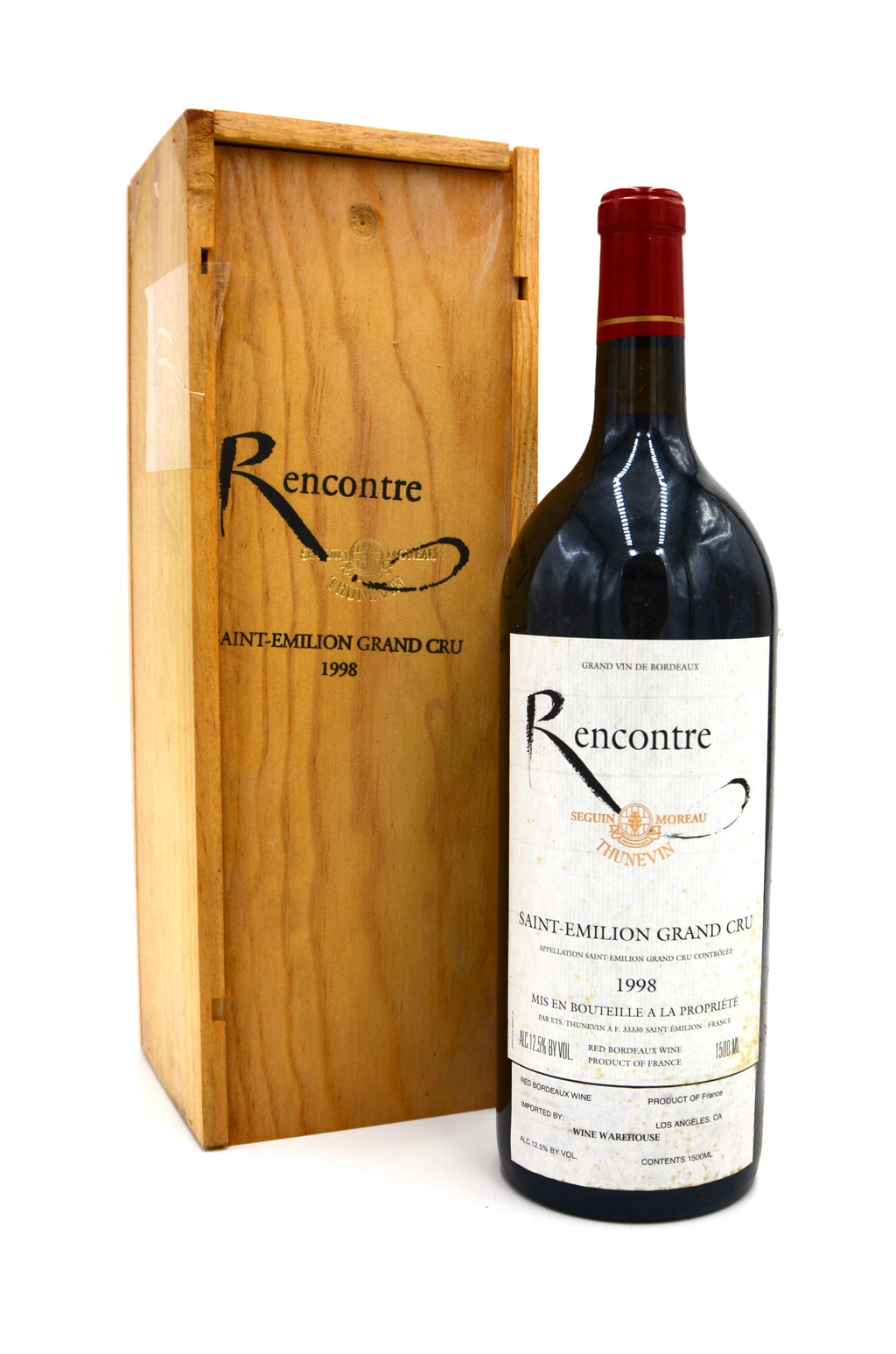 1998 Château Seguin Moreau Thunevin Rencontre, St. Emilion (magnum)
