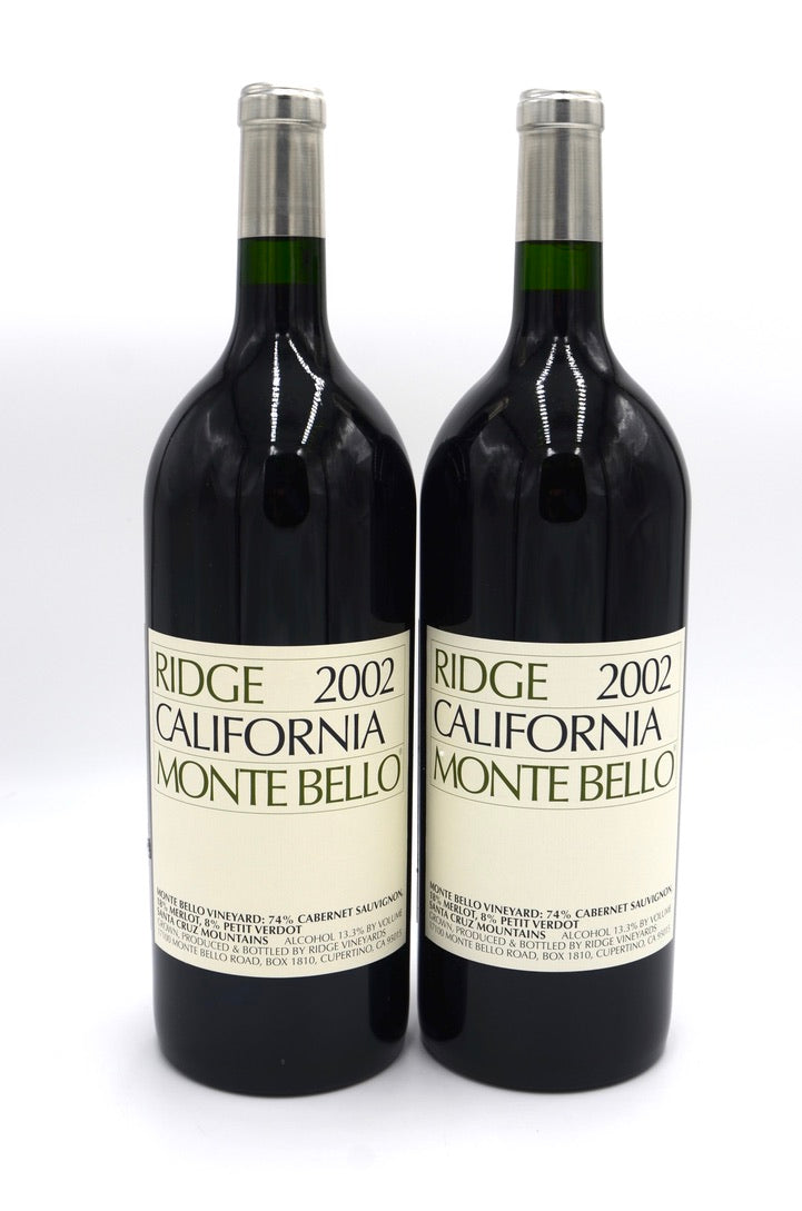 2002 Ridge Vineyards Cabernet Sauvignon, Monte Bello, Santa Cruz Mountains (magnum)