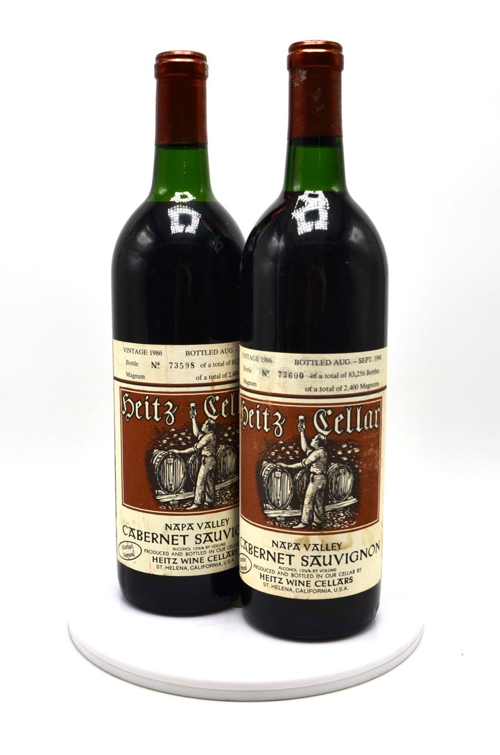 1986 Heitz Cellars Cabernet Sauvignon, Martha's Vineyard, Napa Valley