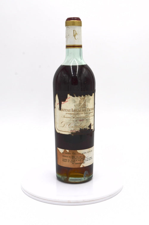 1927 Chateau Lafaurie-Peyraguey, Sauternes