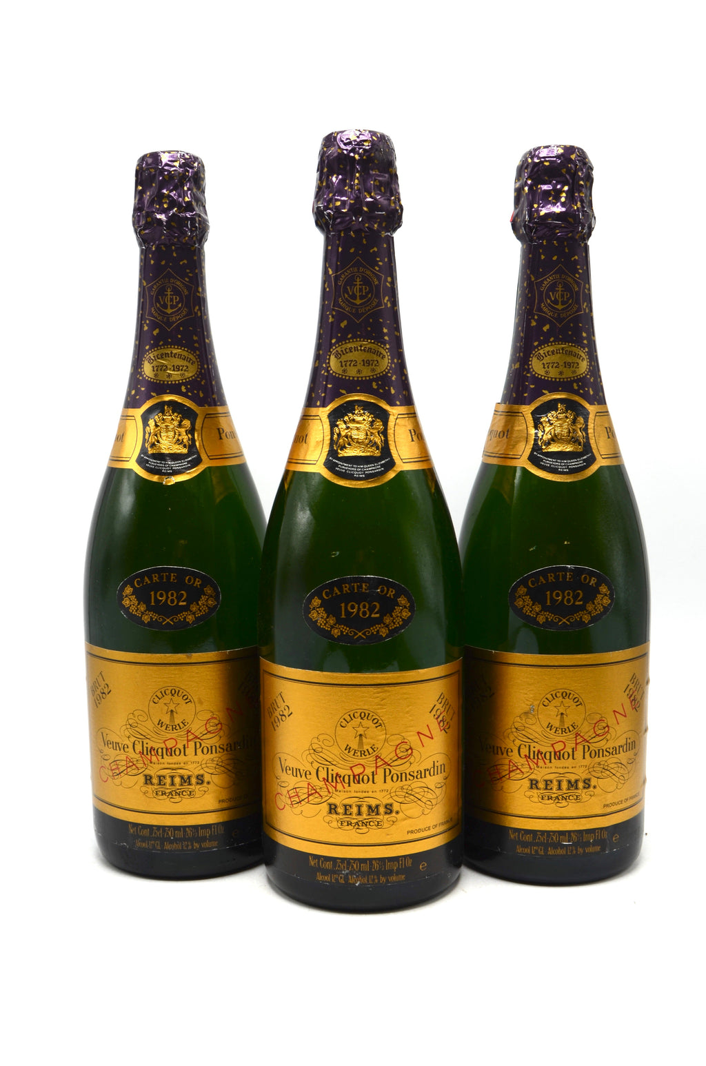 1982 Veuve Clicquot Vintage Brut Champagne