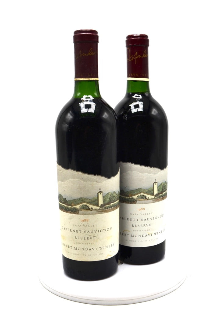 1988 Robert Mondavi Reserve Cabernet Sauvignon, Unfiltered, Napa Valley
