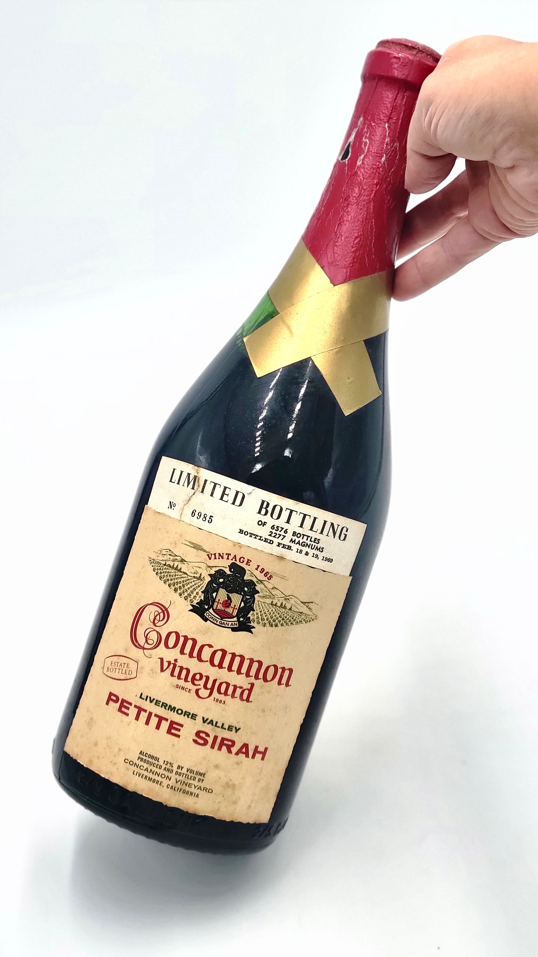 1965 Concannon Vineyard Estate Petite Sirah, Livermore Valley (magnum)