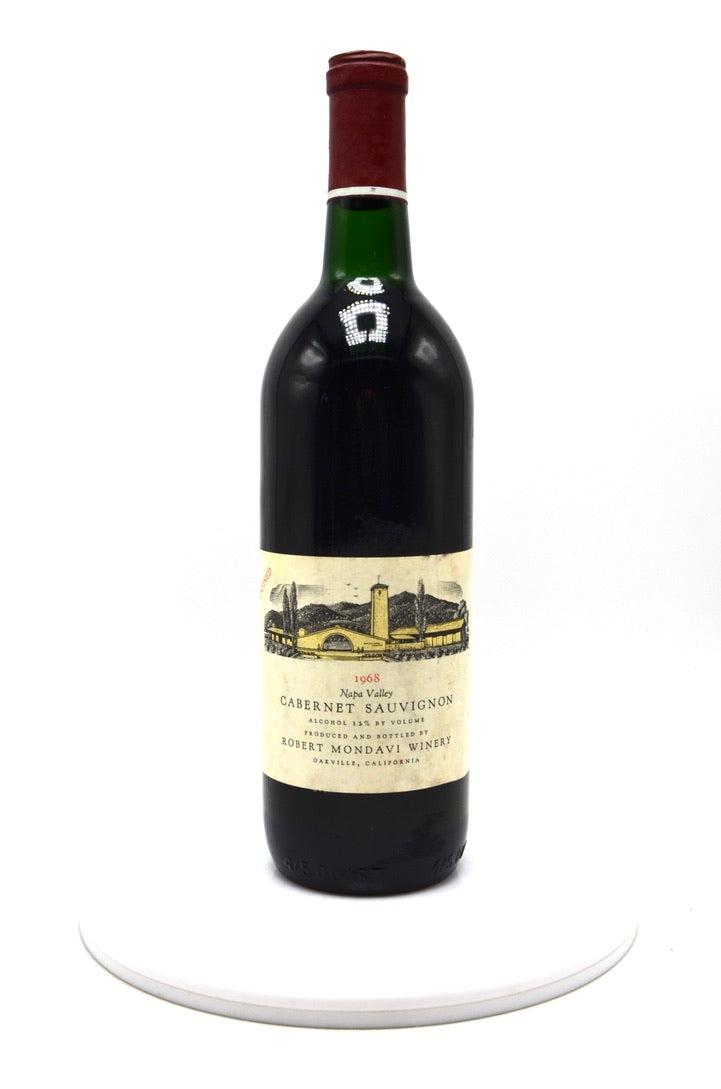 1968 Robert Mondavi Cabernet Sauvignon Unfined, Napa Valley