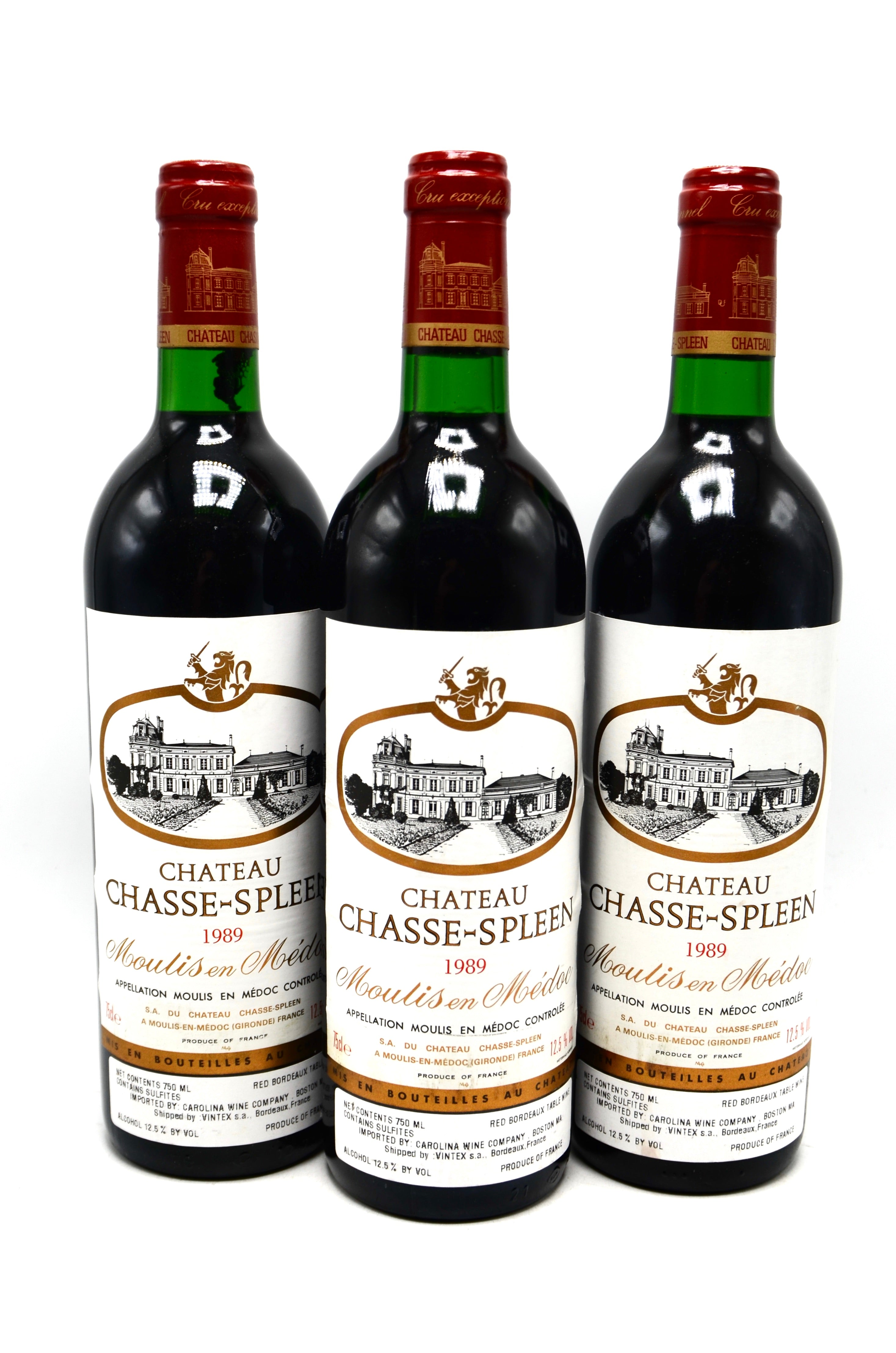 1989 Château Chasse-Spleen, Moulis en Medoc