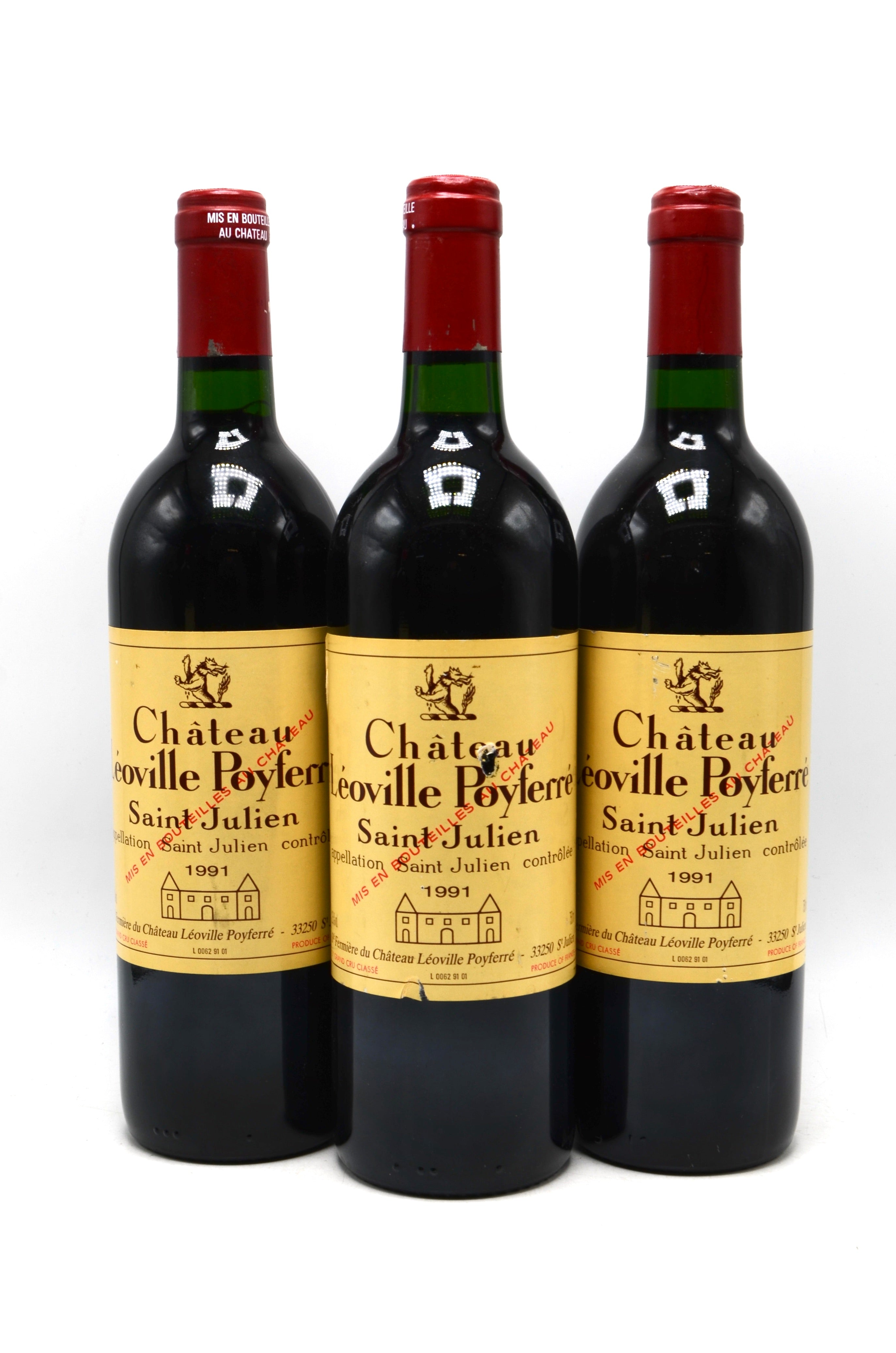 1991 Chateau Leoville Poyferre, St. Julien