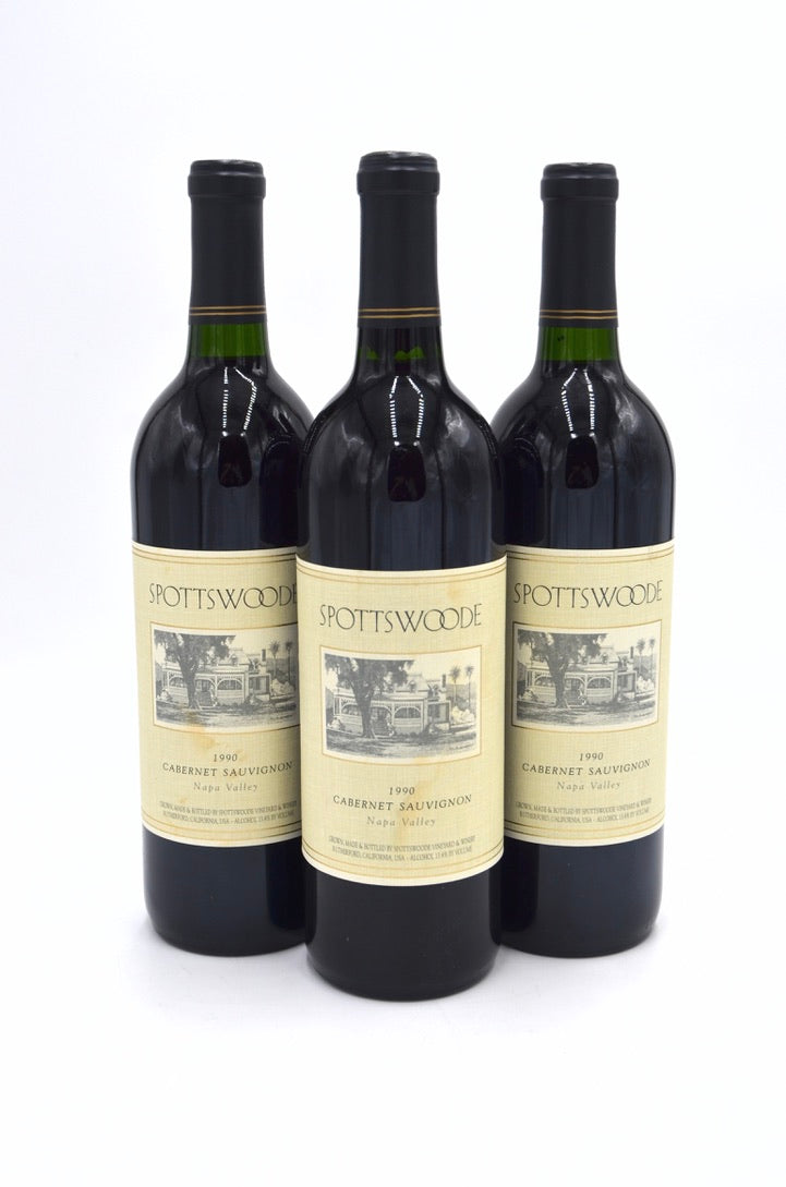 1990 Spottswoode Estate Cabernet Sauvignon, St. Helena, Napa Valley