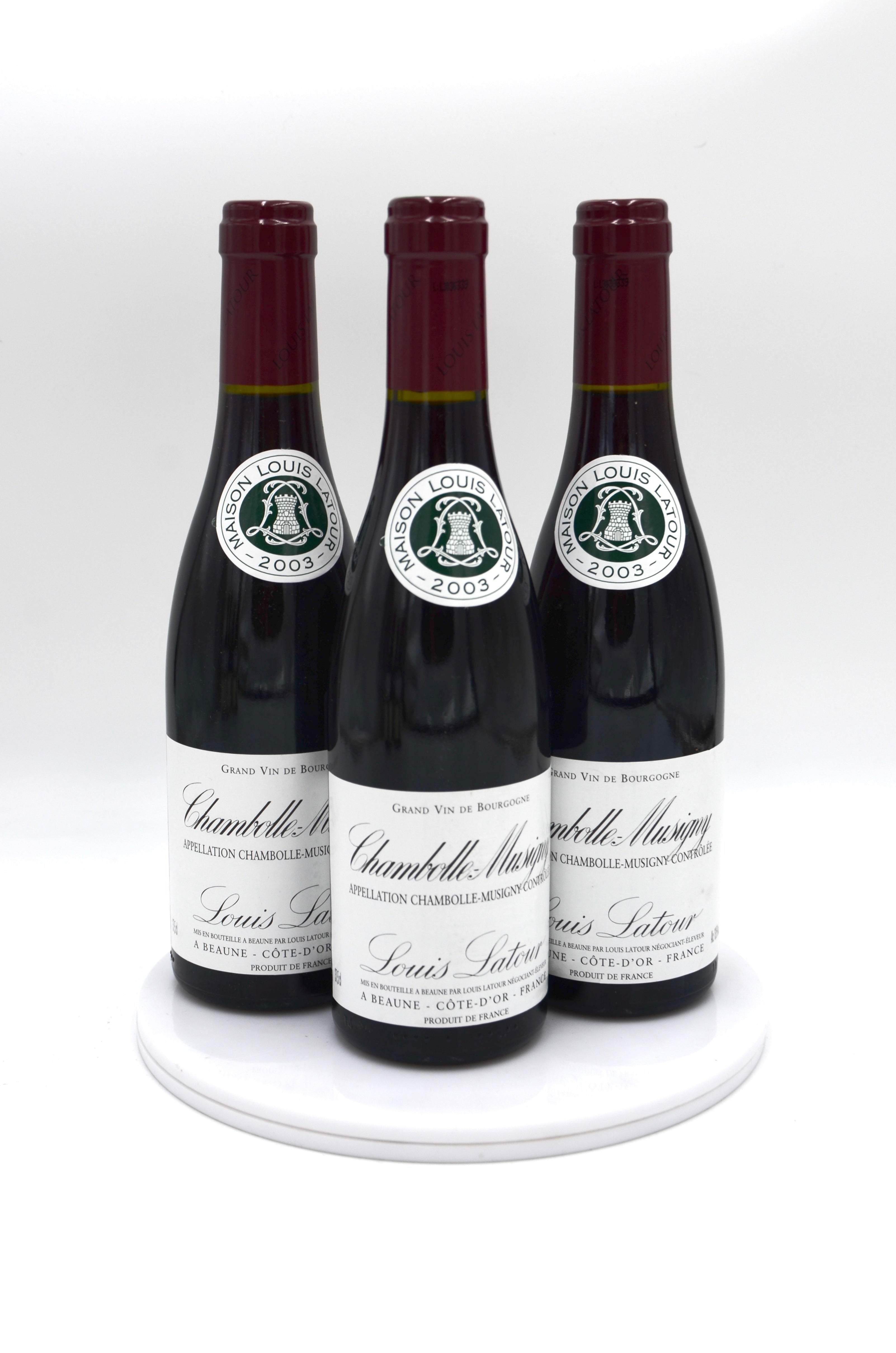 2003 Maison Louis Latour Chambolle-Musigny (half-bottle)