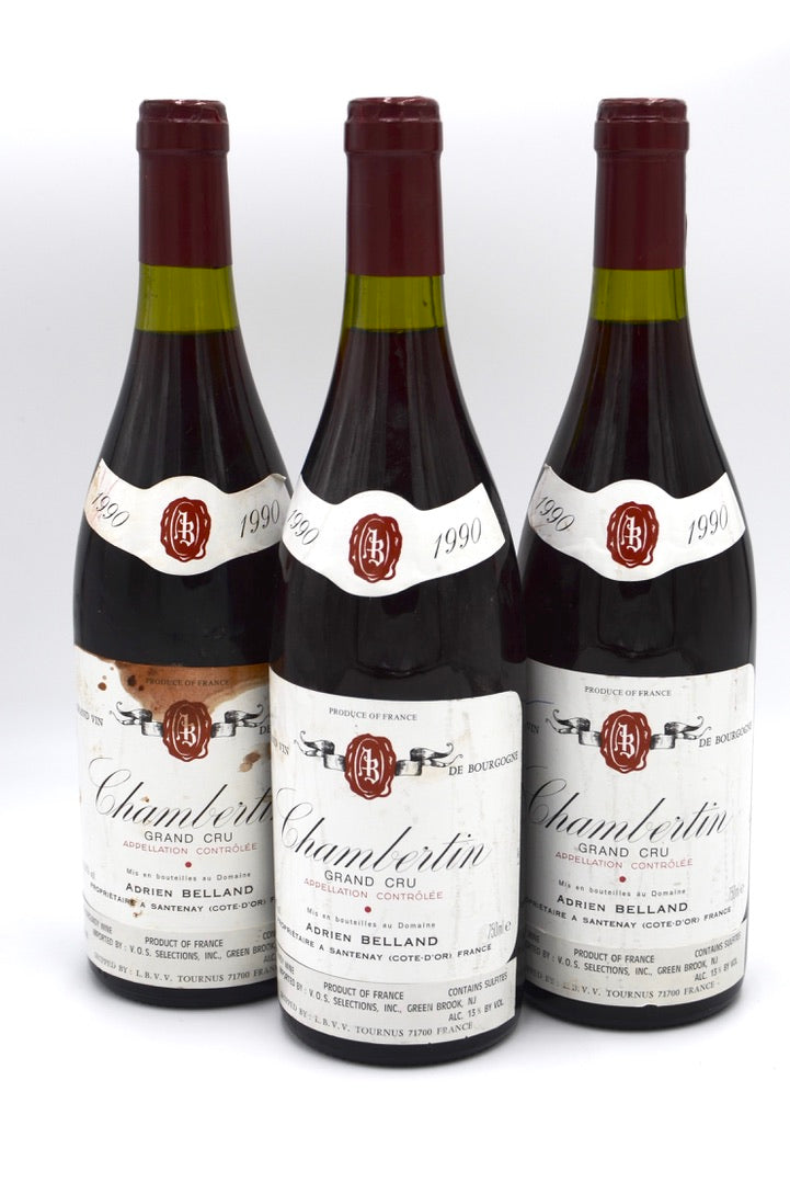 1990 Adrien Belland Chambertin, Grand Cru