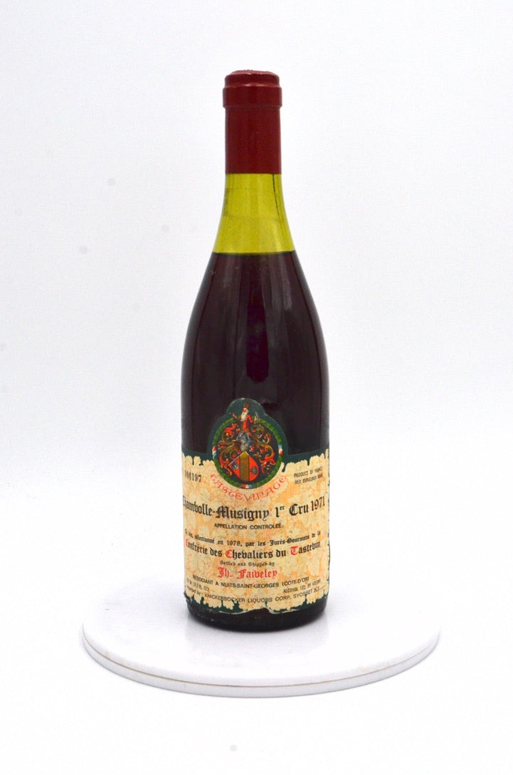 1971 Domaine Faiveley Chambolle-Musigny, Premier Cru
