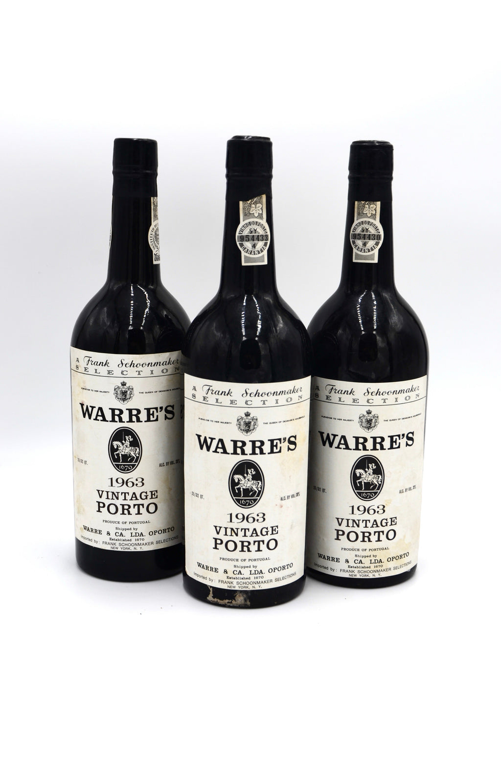 1963 Warre's Vintage Port