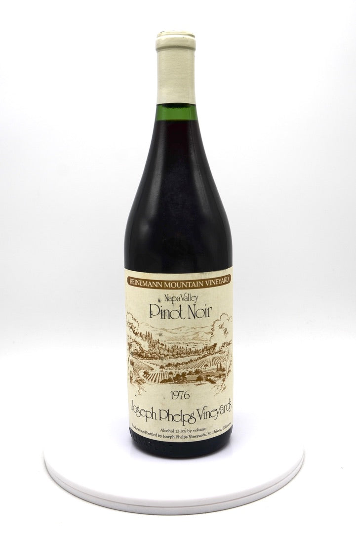 1976 Joseph Phelps Vineyards Pinot Noir, Heinemann Mountain Vineyard, Napa Valley