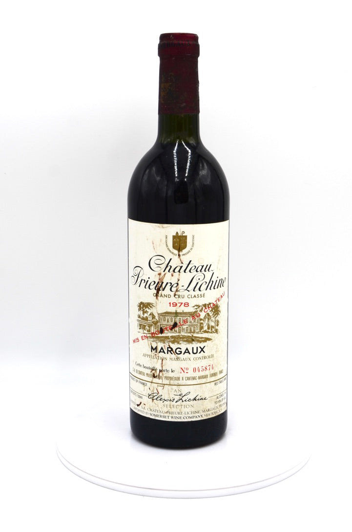1978 Chateau Prieure-Lichine, Margaux
