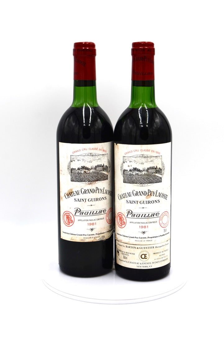 1981 Château Grand-Puy-Lacoste, Pauillac