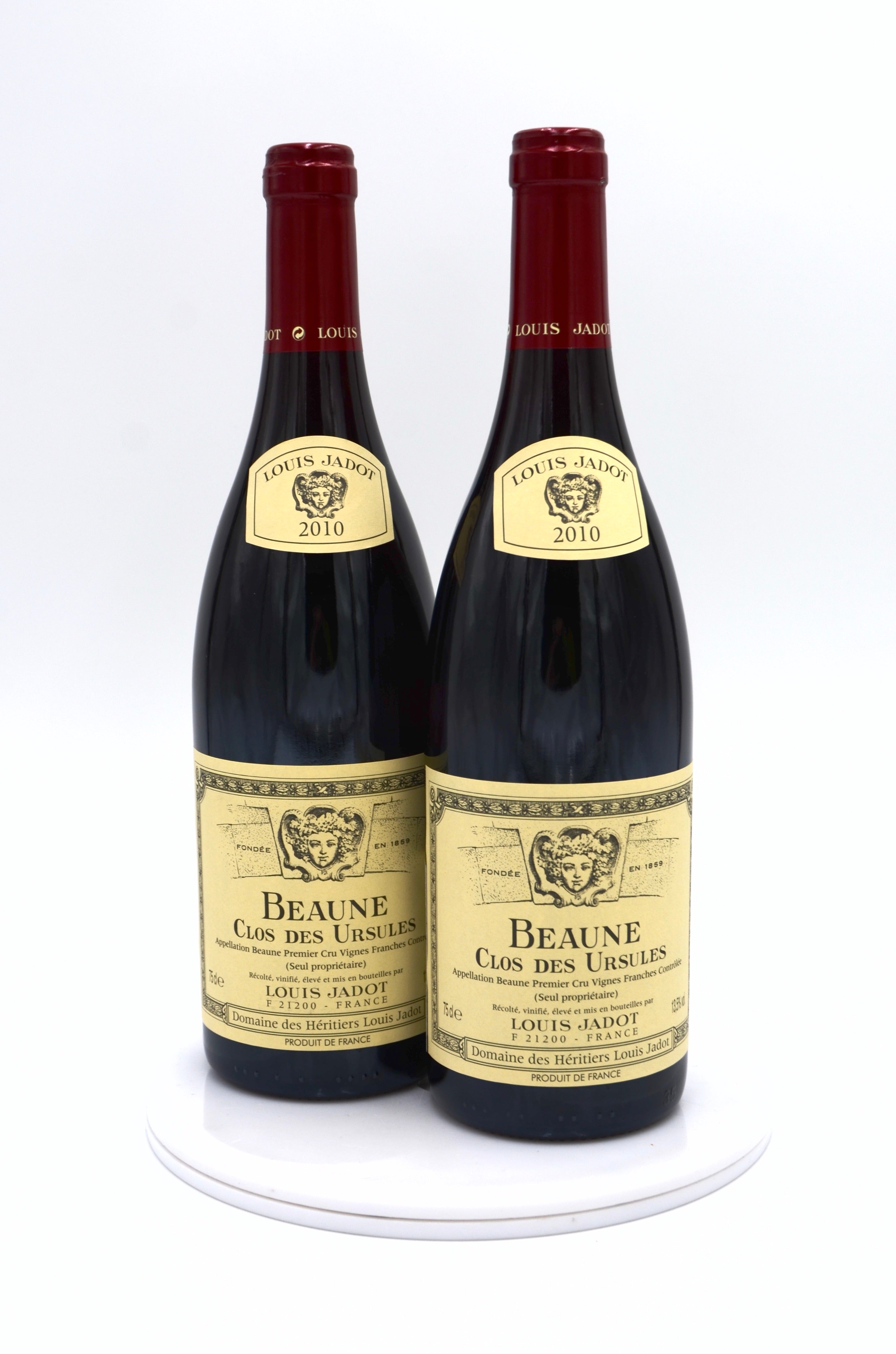 2010 Louis Jadot (Domaine des Heritiers) Beaune Rouge, Clos des Ursules, Monopole Premier Cru