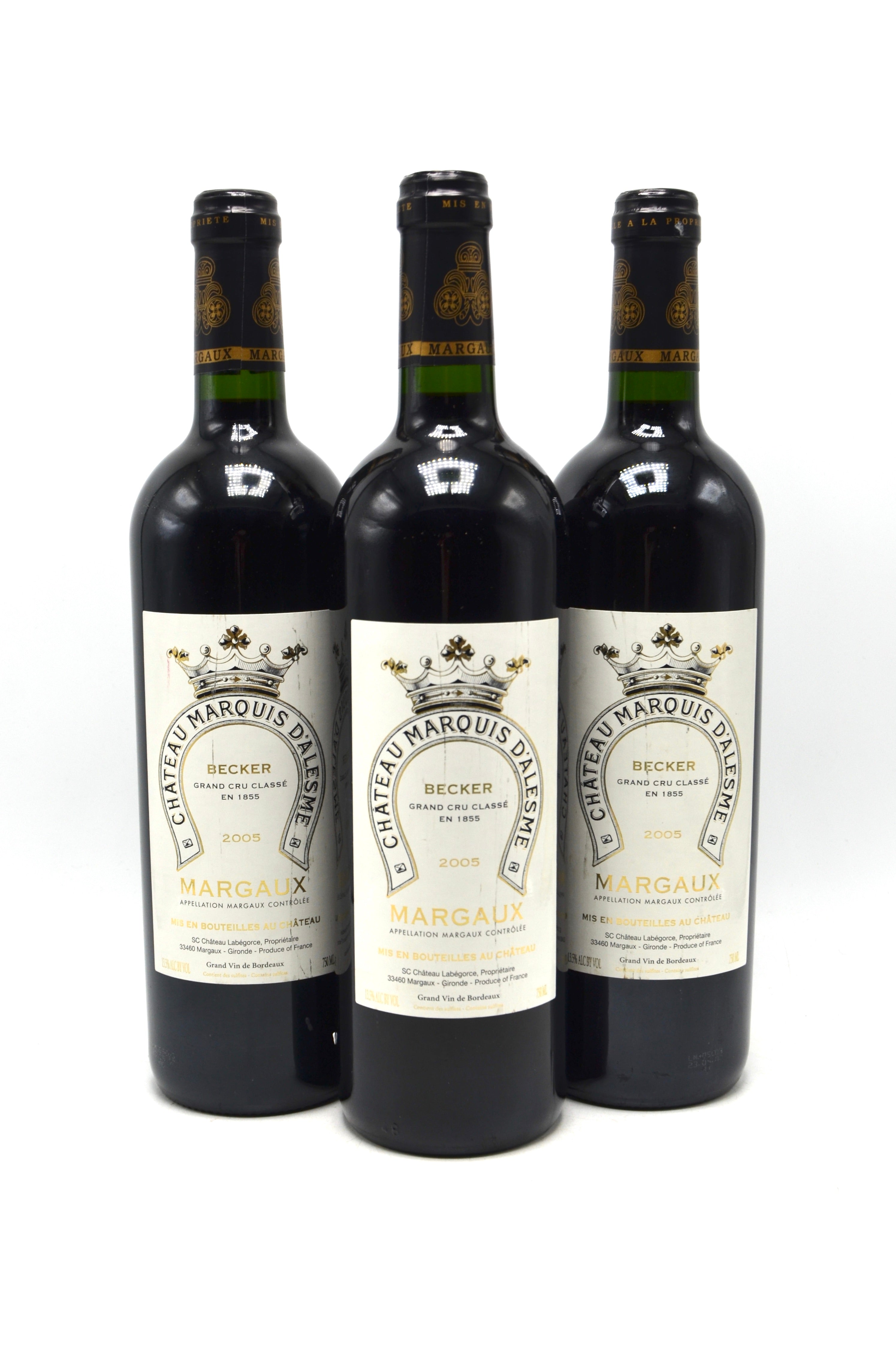 2005 Château Marquis d'Alesme Becker, Margaux