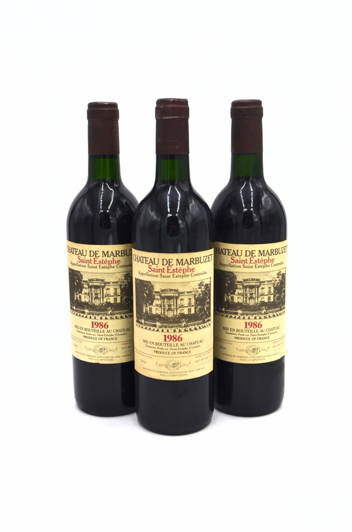 1986 Château de Marbuzet, St. Estèphe [Ch. Cos d'Estournel's 2nd]