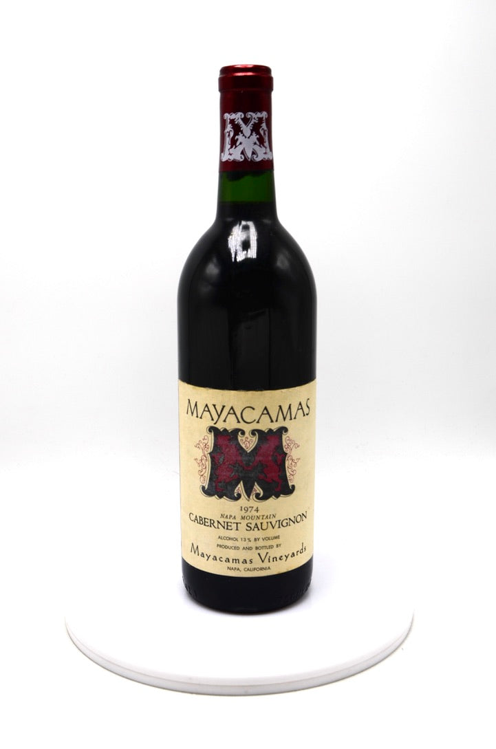 1974 Mayacamas Cabernet Sauvignon, Napa Mountain