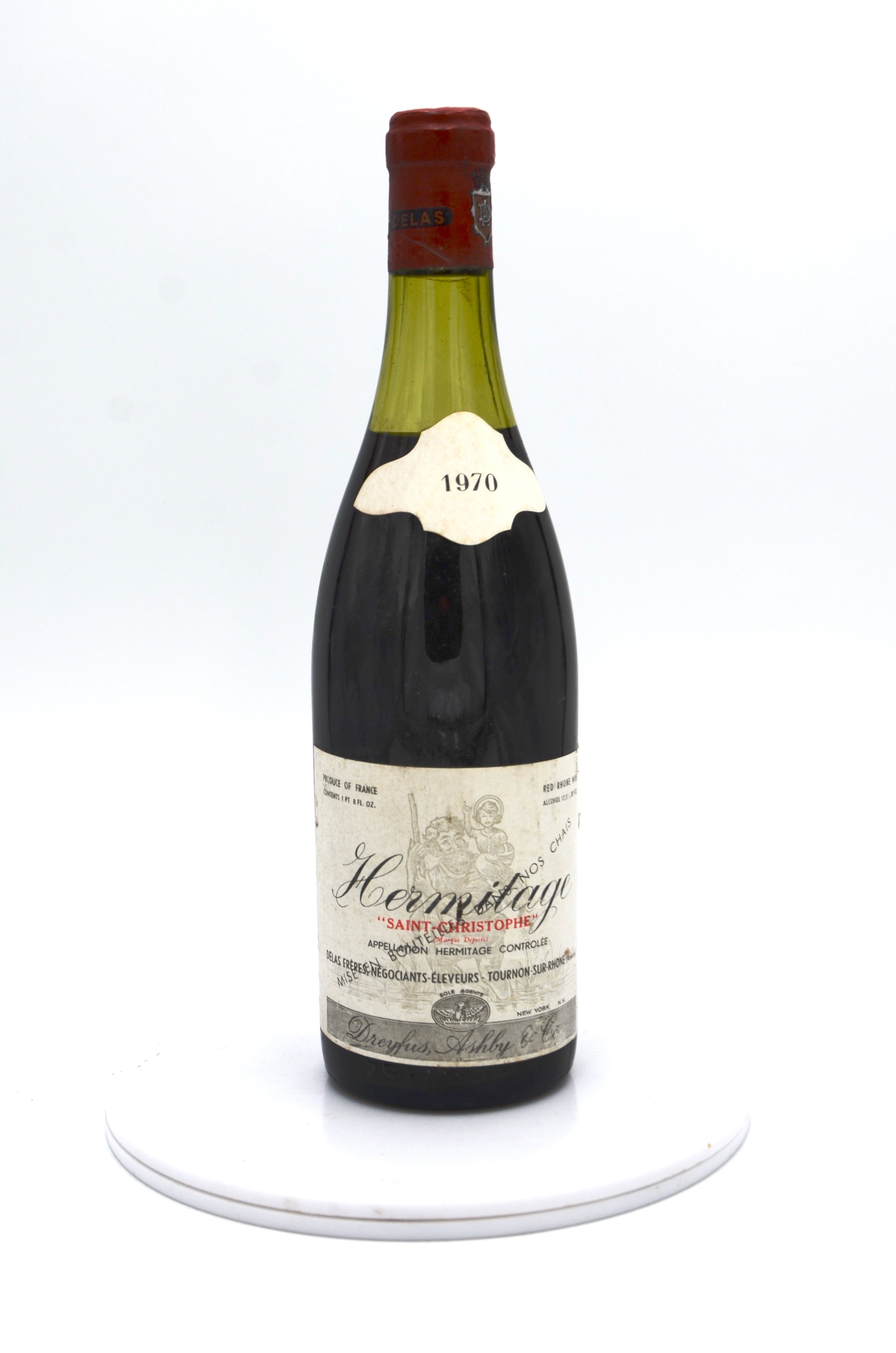 1970 Delas Freres Hermitage, Saint Christophe, Rhône