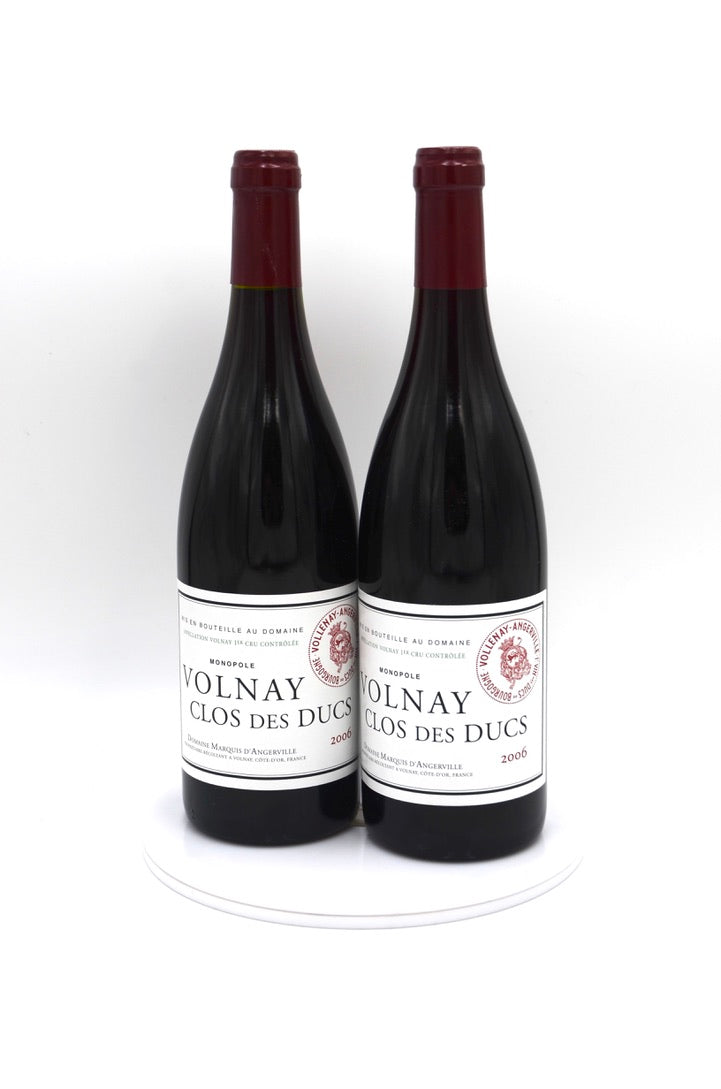 2006 Domaine Marquis d'Angerville Volnay, Clos des Ducs, Monopole Premier Cru