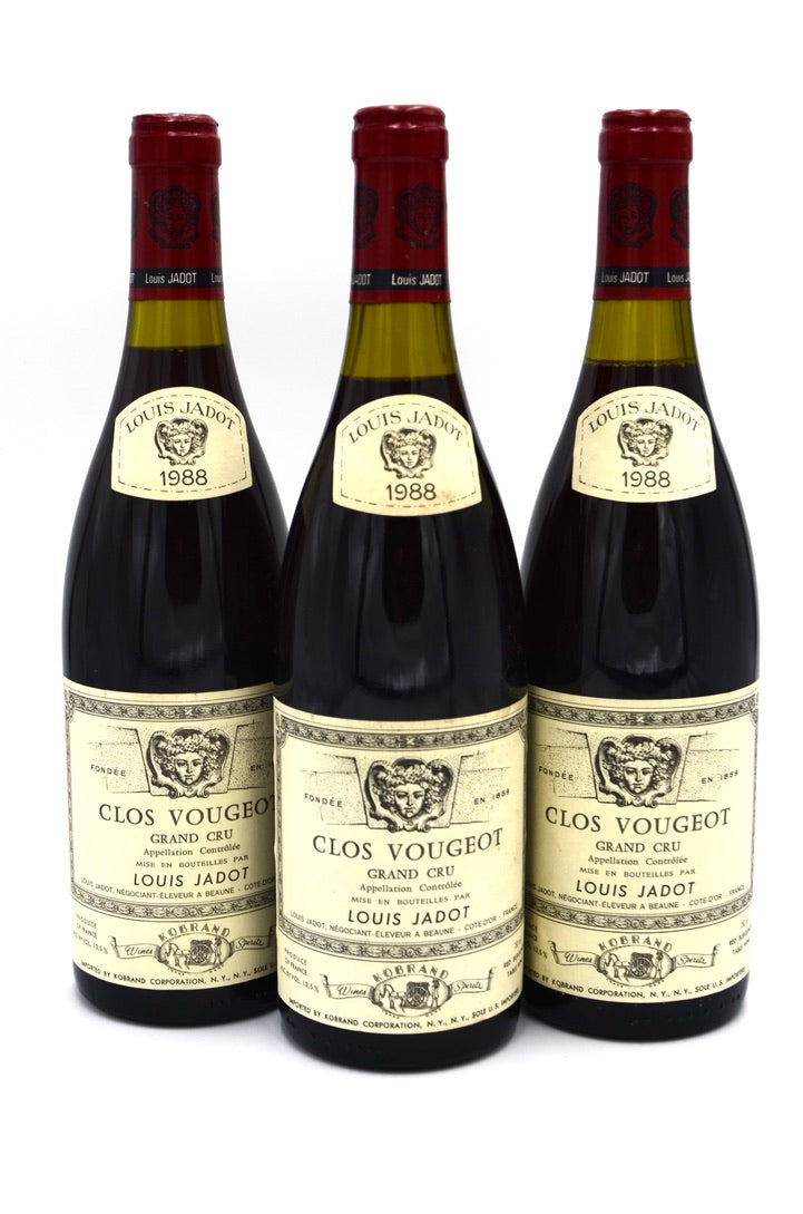 1988 Louis Jadot Clos Vougeot, Grand Cru