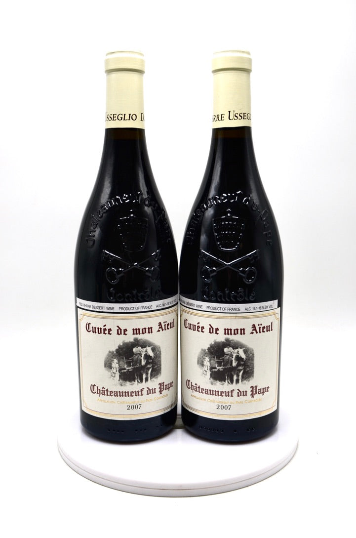 2007 Domaine Pierre Usseglio & Fils Chateauneuf du Pape, Cuvee de Mon Aieul